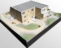 woningbouw, maquettebouwer, maquettes, maquettebouw